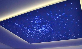 Натяжной потолок «Звездное небо» в Минске: дизайн, монтаж и цены