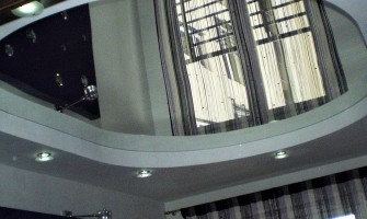 Зеркальный натяжной потолок на заказ в Минске и области